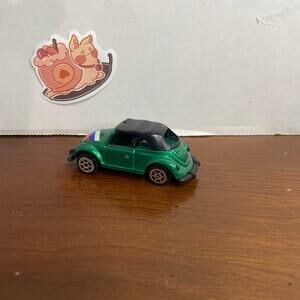 Green Volkswagen Convertible Beetle Unbranded Toy Diecast Car